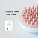 فرشه مساج و تدليك الشعر سيليكون لتنشيط الدوره الدمويه و العنايه بفروه الرأس