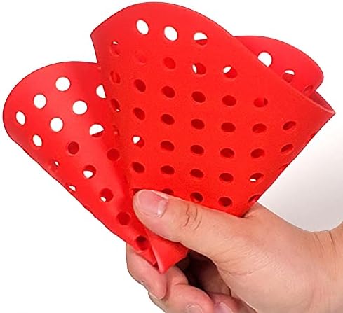 بطانة وقاعدة سيليكون مربعة للاير فراير غير لاصقة قابلة لاعادة الاستخدام