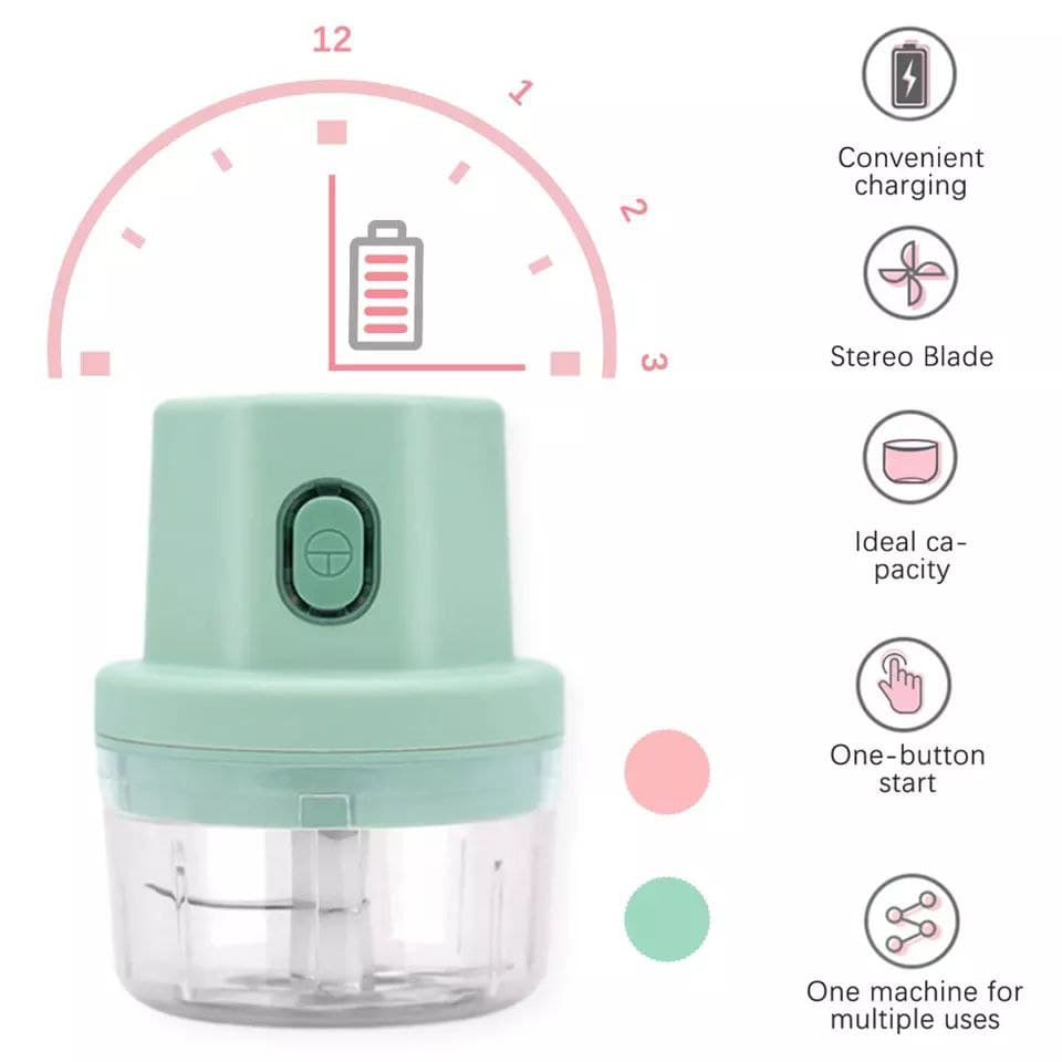 كبة التقطيع والفرم بالشحن لفرم الثوم والبصل