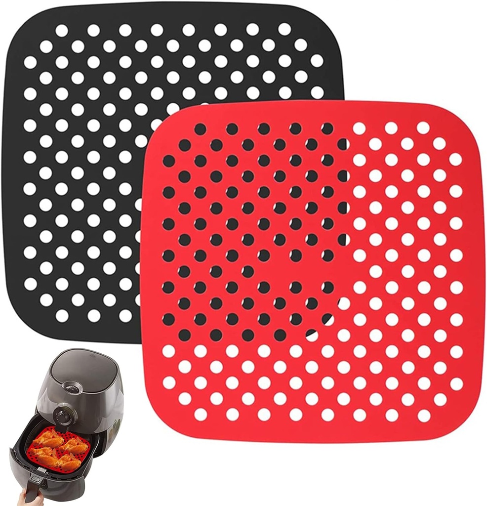 قاعدة وبطانة سيليكون للاير فراير غير لاصقة قابلة لإعادة الأستخدام