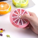 منظم أسبوعي لحبوب الدواء والفيتامينات محمول مثالي لعدم النسيان وللسفر والخروج