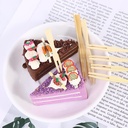 شوك مقبلات خشبية للمقبلات والكوكتيل والفواكه والمعجنات والزلابية