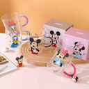 طقم مج بايركس ديزني ميكي ماوس بيد جليتر لشرب العصائر و النسكافيه 500 ملي