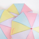 شمسية بالون زهرية مبهجة للحماية من المطر