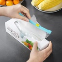 اكياس لتخزين وتجميد الطعام 20 قطعة بلاستيك شفاف محكم الغلق بسحاب قوي للفواكه والحبوب والخضروات واللحوم