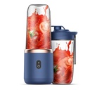 خلاط و مج فواكه وخضروات محمول يو اس بي 520 ملي لعمل العصائر والمشروبات الصحية