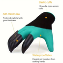 جوانتي عازل وواقي للايدي بمخالب لحفر وغرس اللجناين والزرع والبستنة - زوج واحد