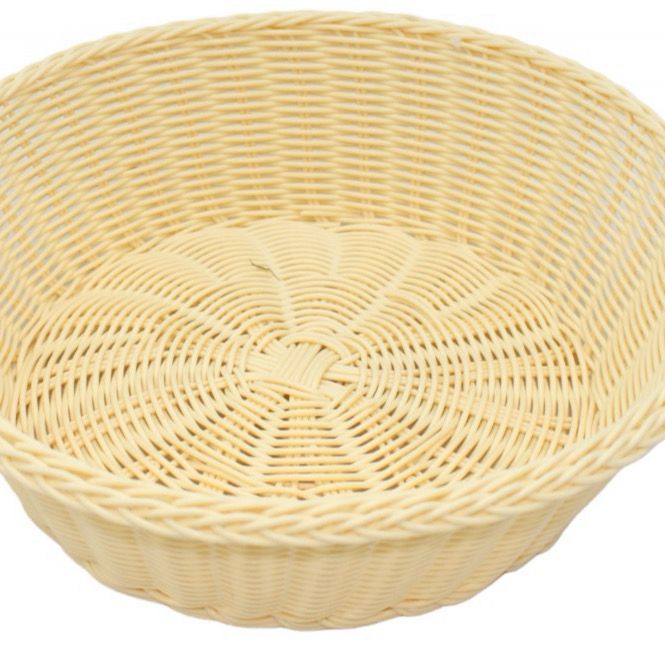 طبق بلاستيك لحمل العيش واالفاكهة والخضروات وادوات العناية بالشعر والبشرة