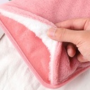 قربة مياه كهربائية لتدفئة البطن والظهر و اليد فرو ناعمه عملية وسهلة الاستخدام