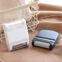 لمامة وبر بشفرتين يدوية صغيرة الحجم لازالة الوبر بسهولة للملابس والمفروشات والسجاد