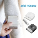 لمامة وبر بشفرتين يدوية صغيرة الحجم لازالة الوبر بسهولة للملابس والمفروشات والسجاد