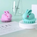 R فرشاة شعر بالخزان شكل ارنب 1318