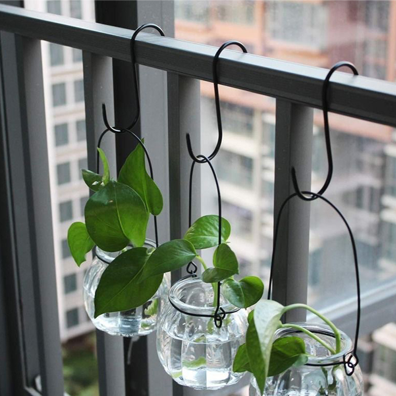 طقم هوك معدن 3 قطع بيتعلق في اي حامل لحمل المجات وادوات المطبخ والحمام