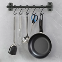 طقم هوك معدن 3 قطع بيتعلق في اي حامل لحمل المجات وادوات المطبخ والحمام