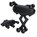 حامل موبايل سيارة دوار360 درجة يثبت في فتحات التكيف ثابت وقوي