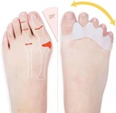 اداة تقوية أصابع وعظام القدم من السيليكون ولراحة القدم الاحذية للنساء