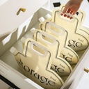 كيس وتربروف بيد كبير الحجم بغطاء محكم الغلق لتخزين الأرز والحبوب والبقوليات