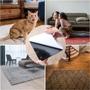 لاصق سجاد ومشيات مانع للانزلاق للتثبيت علي البلاط والسيراميك قابل لاعادة الاستخدام