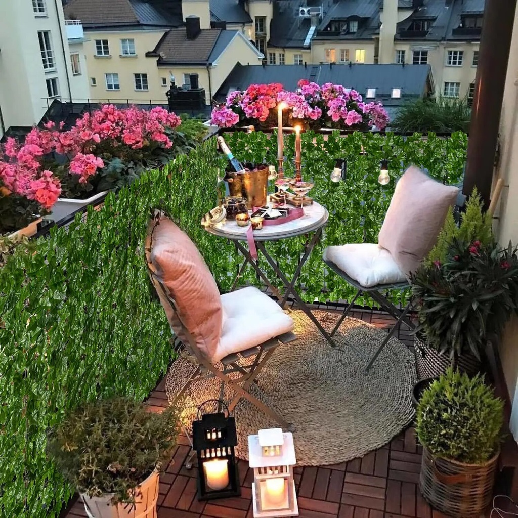 ستارة رول زرع صناعي 1*3 متر لتزين حائط المنزل والحدائق