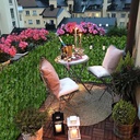 ستارة رول زرع صناعي 1*3 متر لتزين حائط المنزل والحدائق