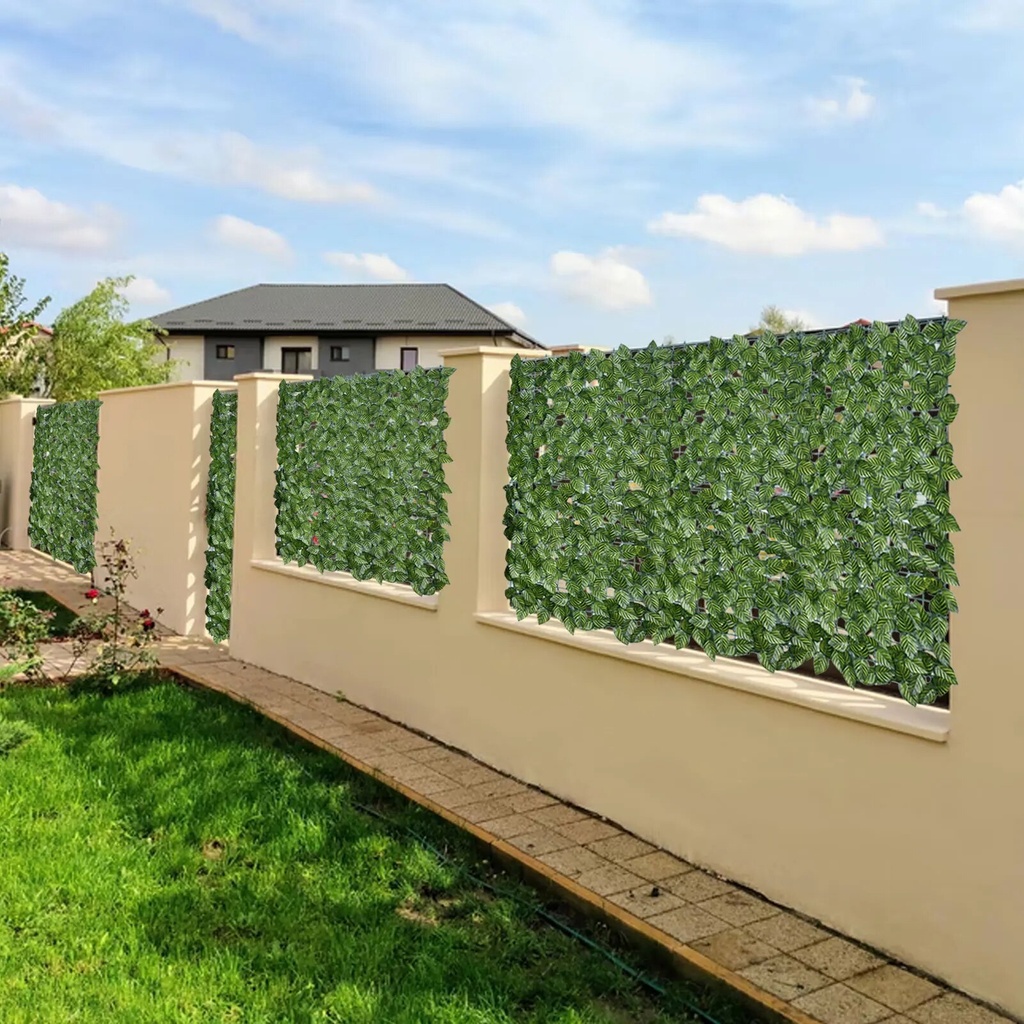 ستارة رول زرع صناعي 1*3 متر لتزين حائط المنزل والحدائق