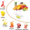 عصارة ليمون يدوية من الاكليريك علي شكل طائر عملية وسهلة الأستخدام