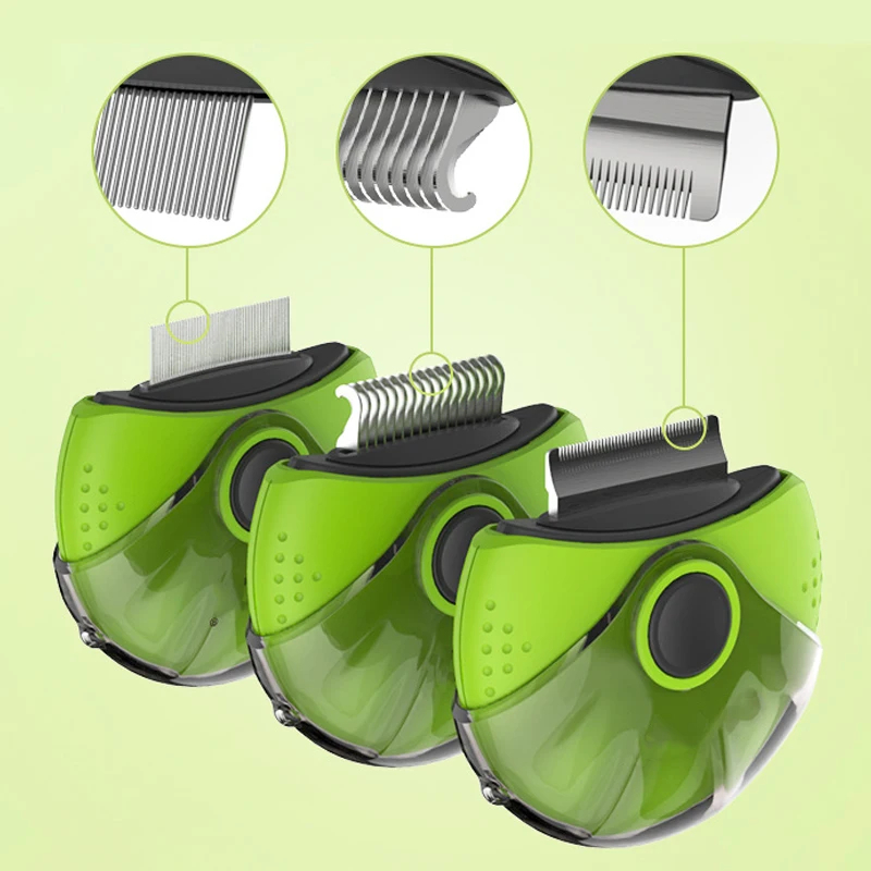 مشط شعر لإزاله الحشرات والتشابك من الحيوانات الاليفة