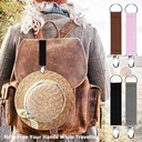 سلسلة مفاتيح مرن بمشبك ماسك قوي للتعليق في الجيب والشنطة بالوان متعددة