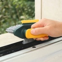 فرشة 4 في 1 لتنظيف الأرضيات والسجاد والزجاج والالوميتال بجزء ميني لسهولة الوصول للزوايا والحواف الأماكن الضيقة