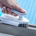 فرشة 4 في 1 لتنظيف الأرضيات والسجاد والزجاج والالوميتال بجزء ميني لسهولة الوصول للزوايا والحواف الأماكن الضيقة