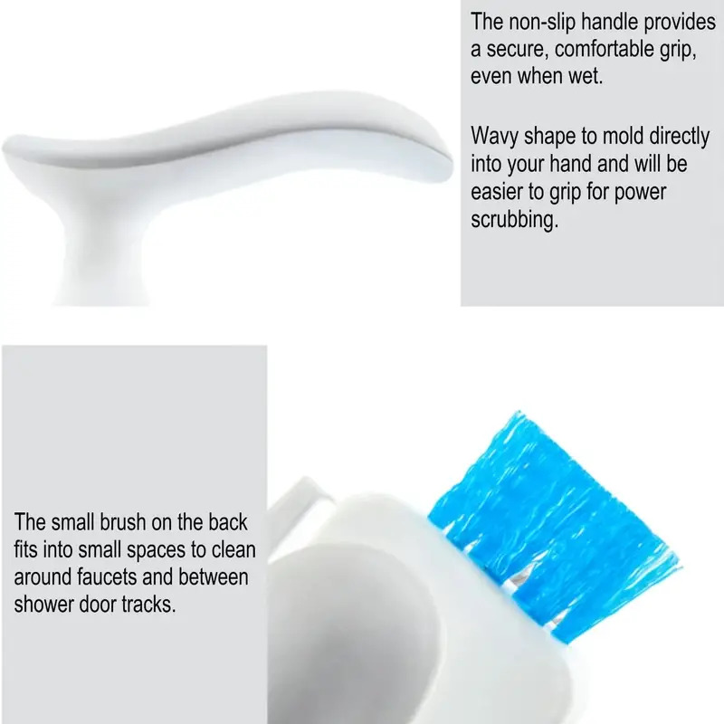 فرشة 4 في 1 لتنظيف الأرضيات والسجاد والزجاج والالوميتال بجزء ميني لسهولة الوصول للزوايا والحواف الأماكن الضيقة