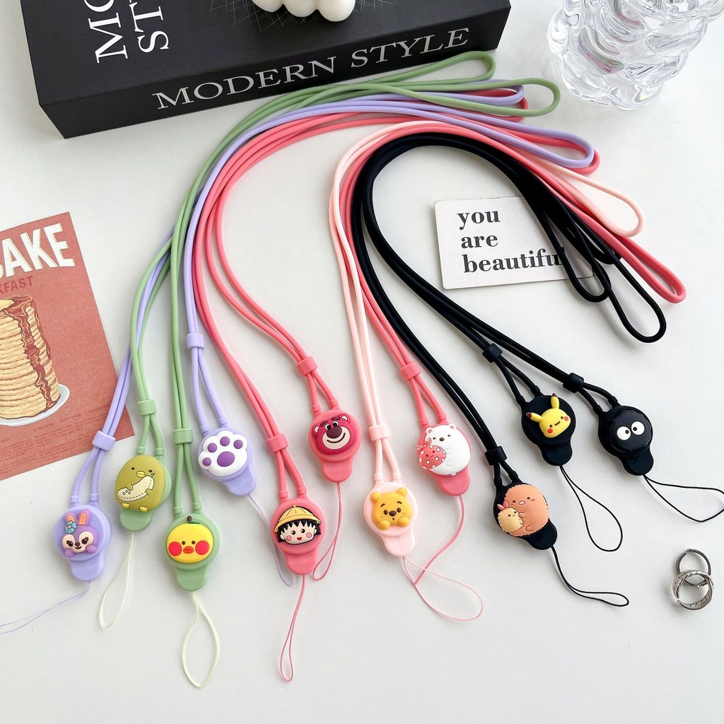 ميدالية موبايل سيليكون بلعبة حبل