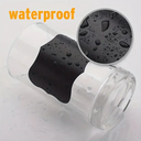 استيكر كتابة ٢٤ قطعه وتربروف مع قلم متعدد الاستخدامات للتوابل و علب التخزين و غيرهم