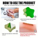 مجموعة لزق طبي قوية لتخفيف الاجهاد و الام الظهر والركبة والرقبة والتهاب المفاصل