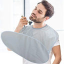 مريلة الحلاقة وتربروف للحفاظ على نظافة الحمام من الشعر قابلة للطي واعادةالاستخدام