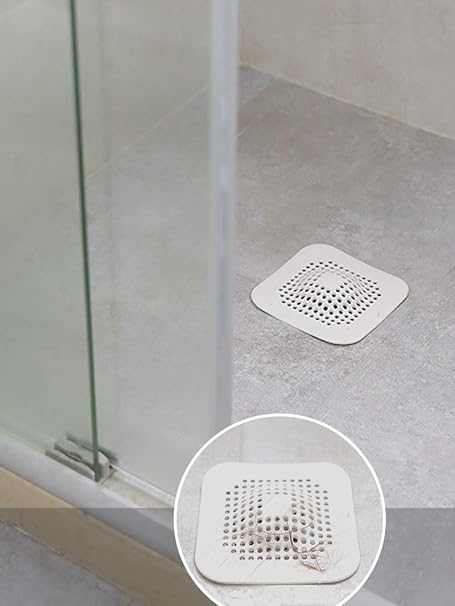 صفاية حوض سيليكون لاصقة مسطحة لتصفية الحوض من بقايا الطعام ومنع انسداده