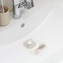 صفاية حوض سيليكون لاصقة مسطحة لتصفية الحوض من بقايا الطعام ومنع انسداده