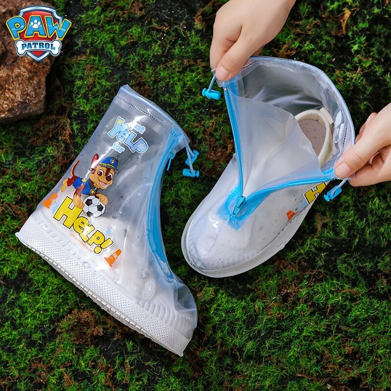 كفر شوز اطفال  ووتر بروف لحماية الاحذية من المياه والامطار والطين باشكال كرتونية كيوت