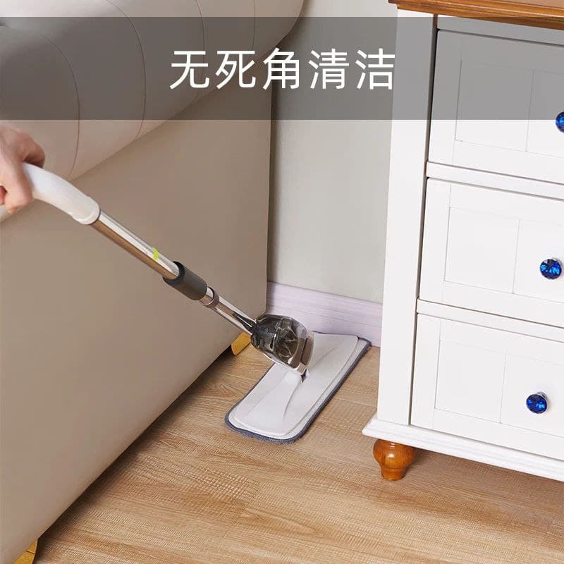 مساحة الأرضيات والباركيه ببخاخ مياه وأربع غيارات لتلميع سهل وسريع