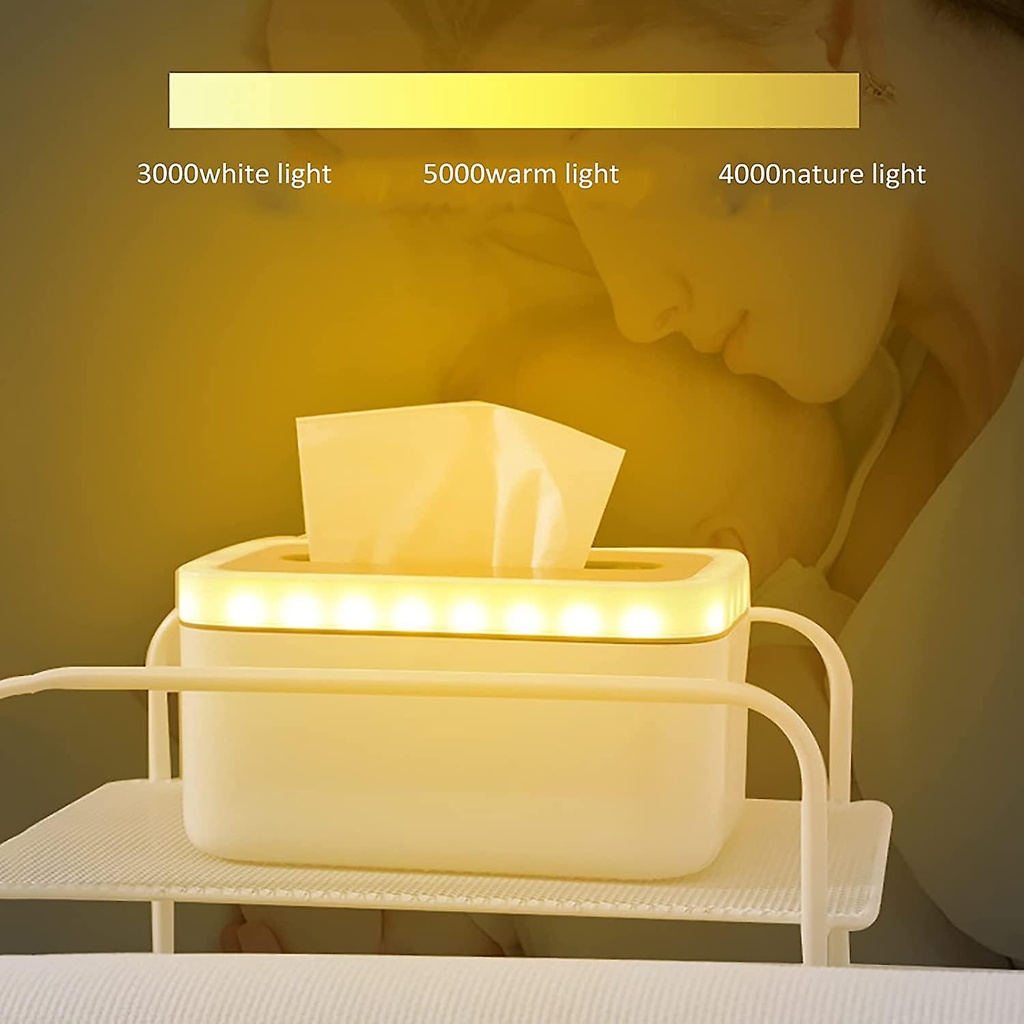 علبة مناديل بليد تاتش تلات الوان وشاحن يو اس بي مناسبة جدا كديكور للكومدينو والطولات