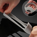 مصفاة سيليكون لمغرفة الاكل لتصفية الخضار من الشوربة