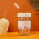 كوباية مياه بمصفاة الفواكه للديتوكس  لتقطيع الخضروات والفواكه منفصلة عن المياه لصحة افضل بشاليموه قابل للطي600 ملي