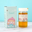 كوباية مياه بمصفاة الفواكه للديتوكس  لتقطيع الخضروات والفواكه منفصلة عن المياه لصحة افضل بشاليموه قابل للطي600 ملي