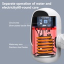 فلتر و سخان حنفية لتنقية المياه من الرواسب و تدفئه المياه  بشاشه ديجيتل للمطبخ و الحمام 3000 واط