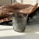 طقم كوبايات كريستال 6 قطع شكل جليد متعرج لشرب وتقديم المشروبات 230 مللي - جراي