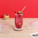 كوب متدرج 400 ملي لشرب و تقديم العصائر و المشروبات و الايس كوفي بشكل مختلف