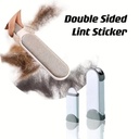 لمامة وبر يدوية ذاتية التنظيف بمقبض لسهوله استخدامها لإزالة الوبر و شعر الحيوانات من الملابس والسجاد والمفروشات