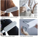 لمامة وبر يدوية ذاتية التنظيف بمقبض لسهوله استخدامها لإزالة الوبر و شعر الحيوانات من الملابس والسجاد والمفروشات