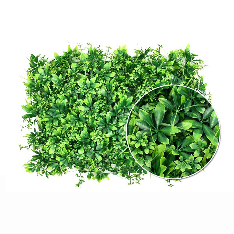 بلاطة عشبية جميلة ومزخرفة مصنوعة من البلاستيك للاستلقاء أو التعليق علي الحائط