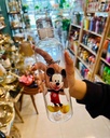 زجاجة ميكي ماوس 580 ملي اكيليريك مع غطاء محكم الغلق لشرب المياه و العصائر 